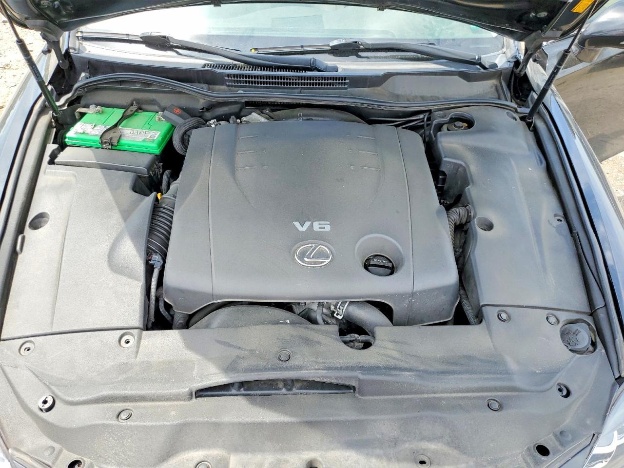 2011 Lexus Is 250 Black vin: JTHCF5C26B5044868