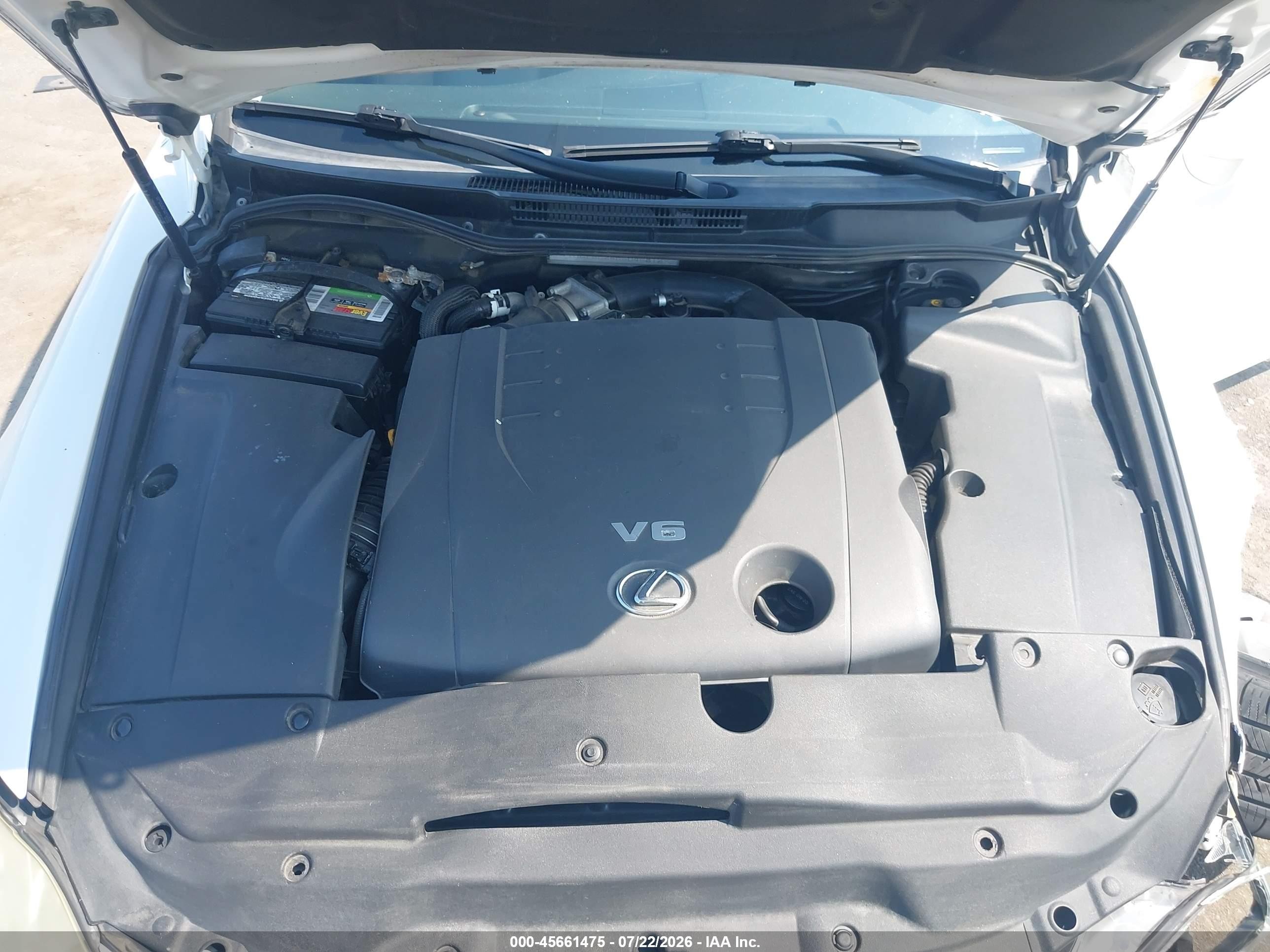 2011 Lexus Is 250   White vin: JTHCF5C26B5045812