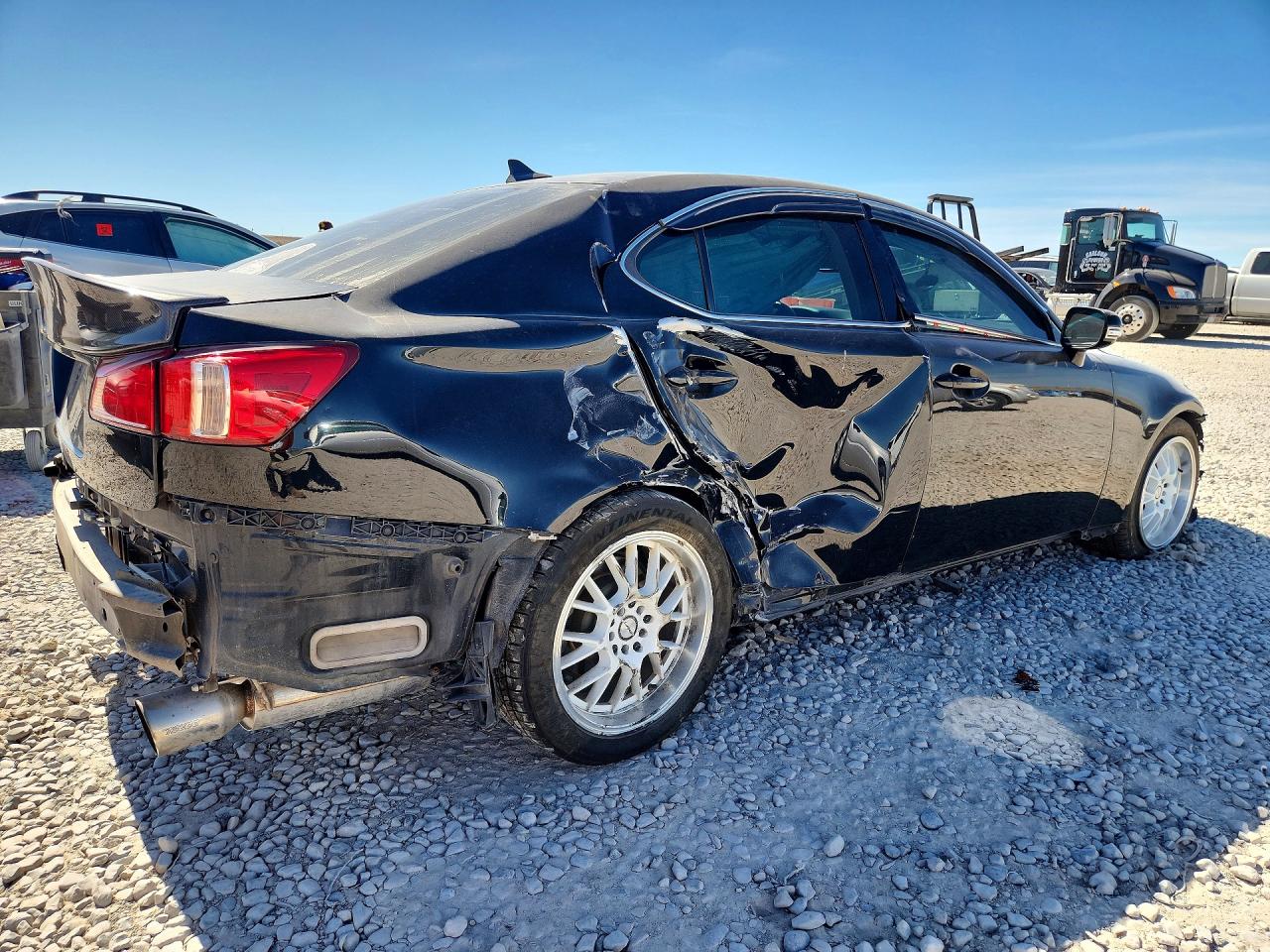 2011 Lexus Is 250 Черный vin: JTHCF5C26B5046054