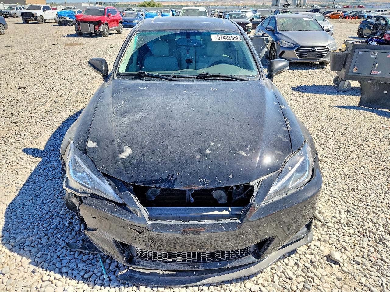 2011 Lexus Is 250 Черный vin: JTHCF5C26B5046054