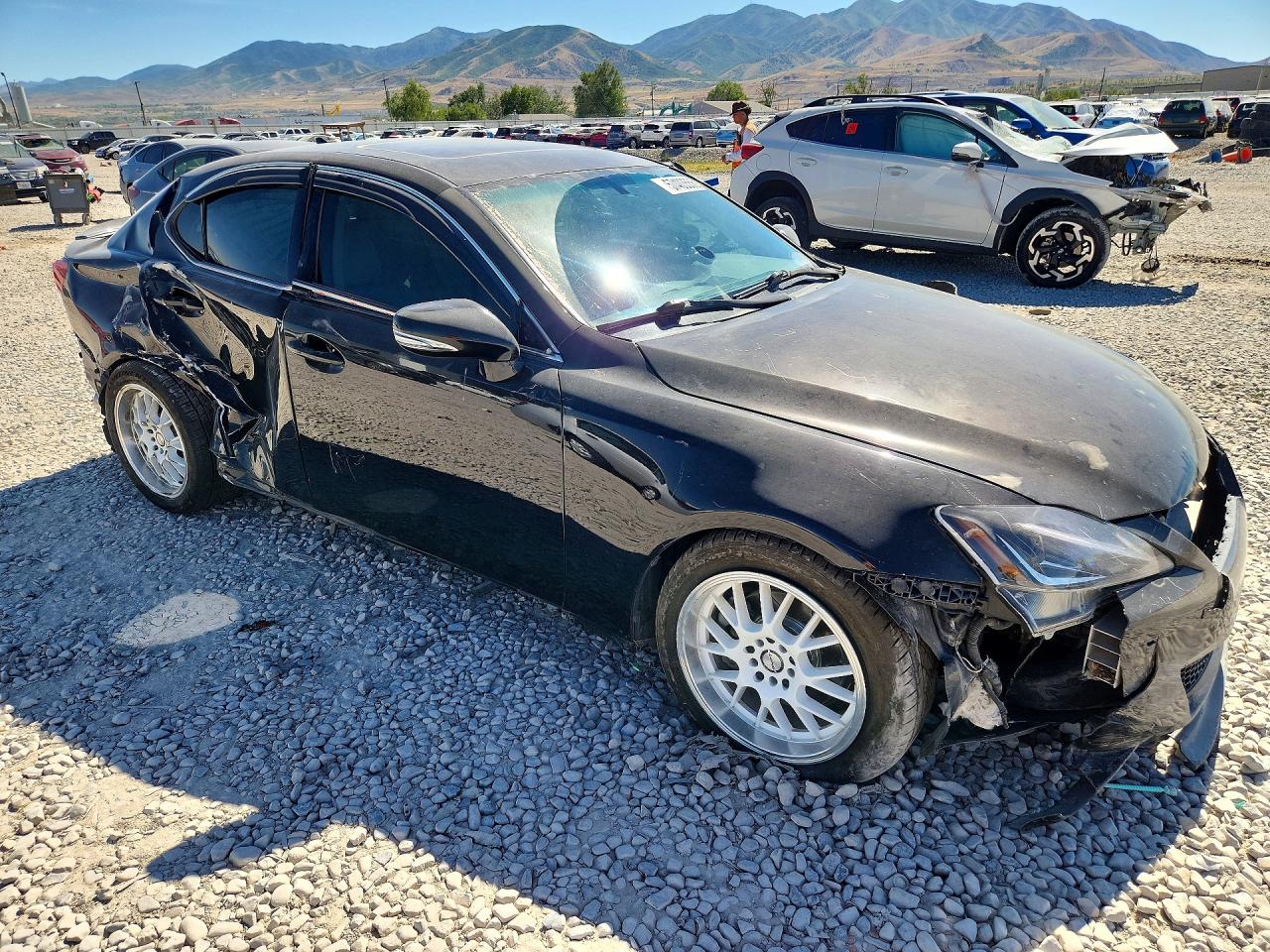 2011 Lexus Is 250 Черный vin: JTHCF5C26B5046054