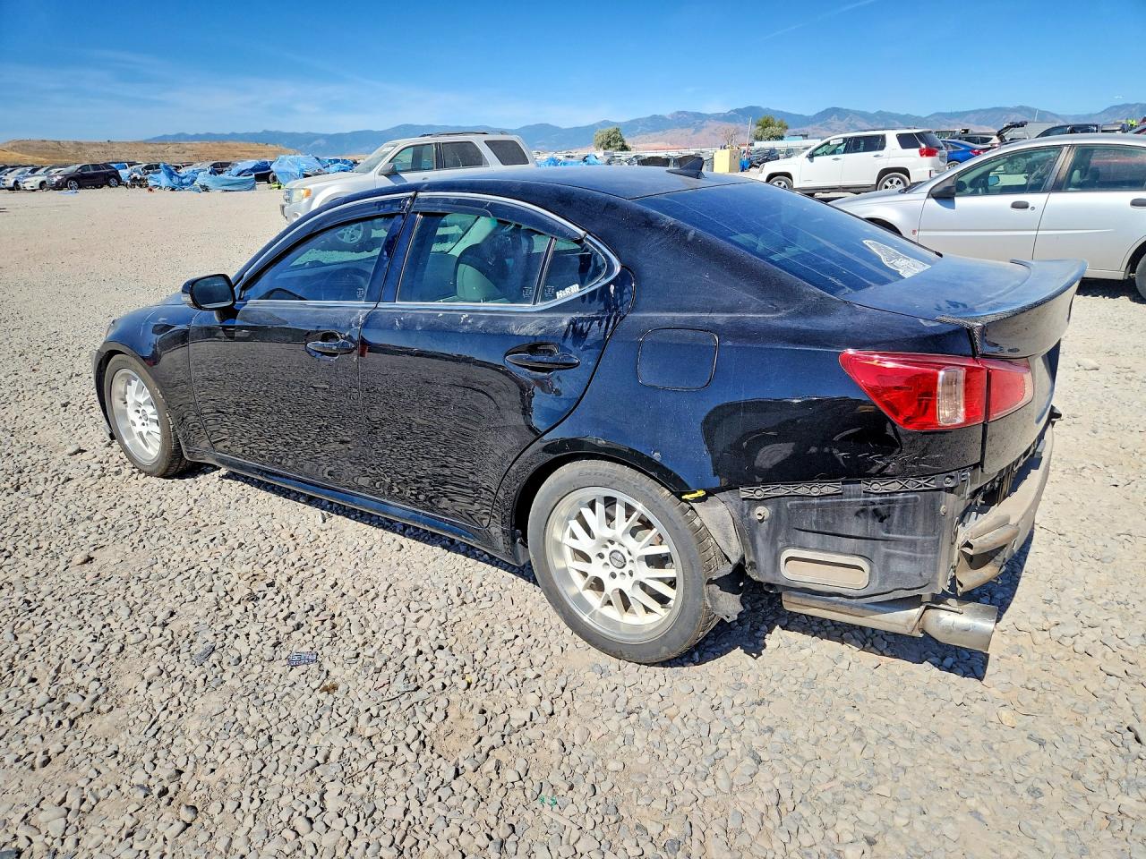 2011 Lexus Is 250 Черный vin: JTHCF5C26B5046054