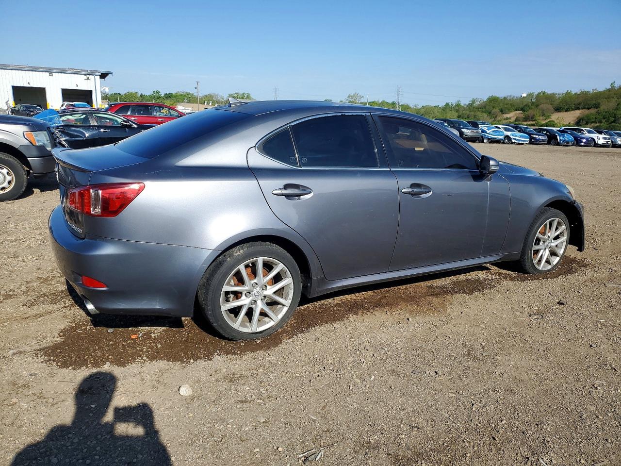2012 Lexus Is 250 Charcoal vin: JTHCF5C26C5058612
