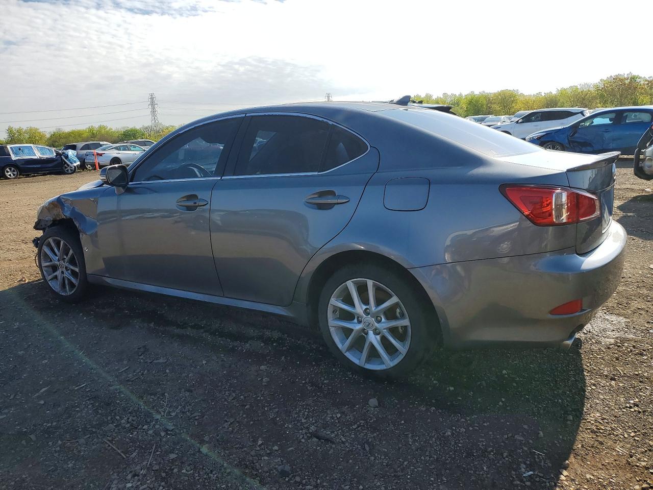 2012 Lexus Is 250 Charcoal vin: JTHCF5C26C5058612