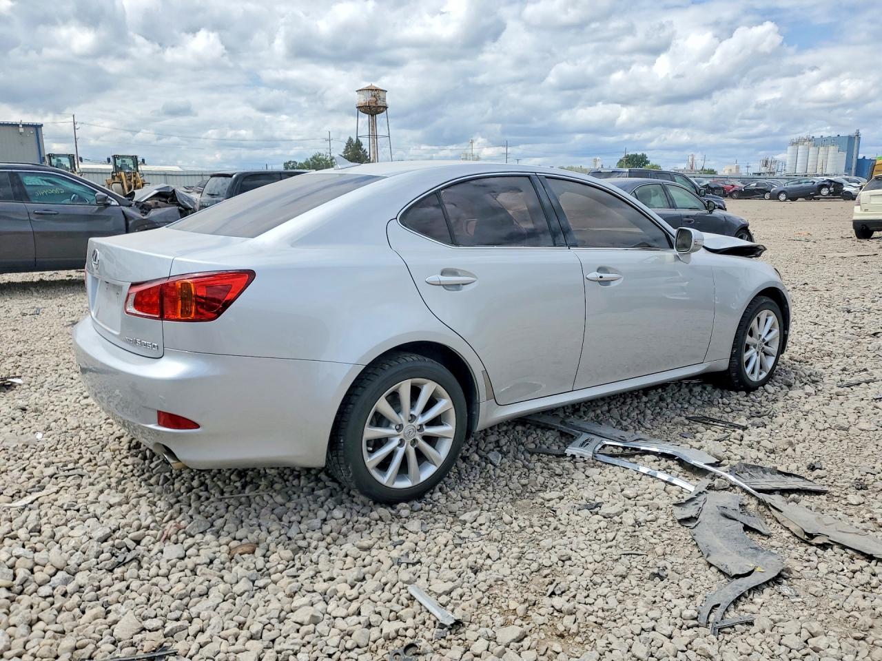 2010 Lexus Is 250 Серебряный vin: JTHCF5C27A2034303