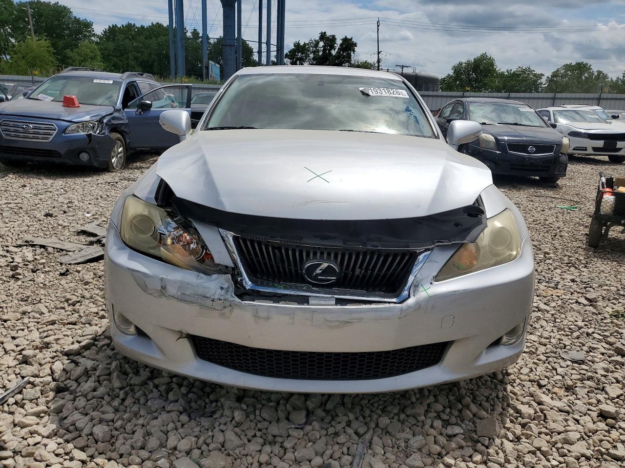 2010 Lexus Is 250 Серебряный vin: JTHCF5C27A2034303