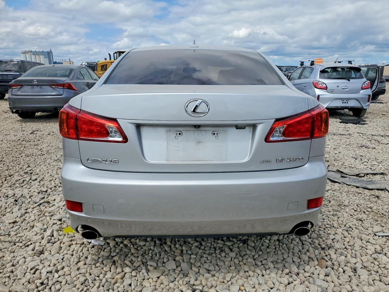2010 Lexus Is 250 Серебряный vin: JTHCF5C27A2034303