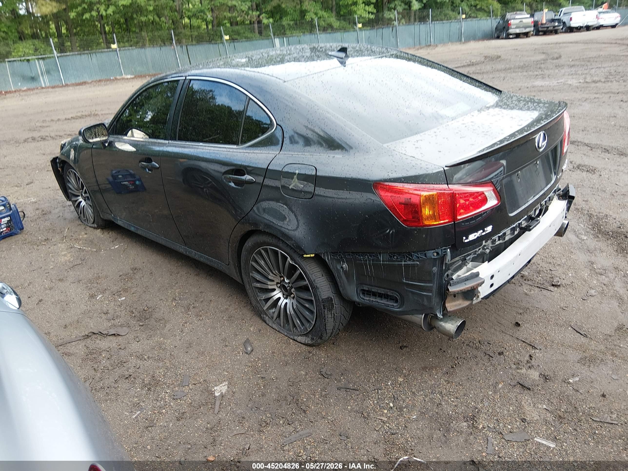 2010 Lexus Is 250   Black vin: JTHCF5C27A5039127