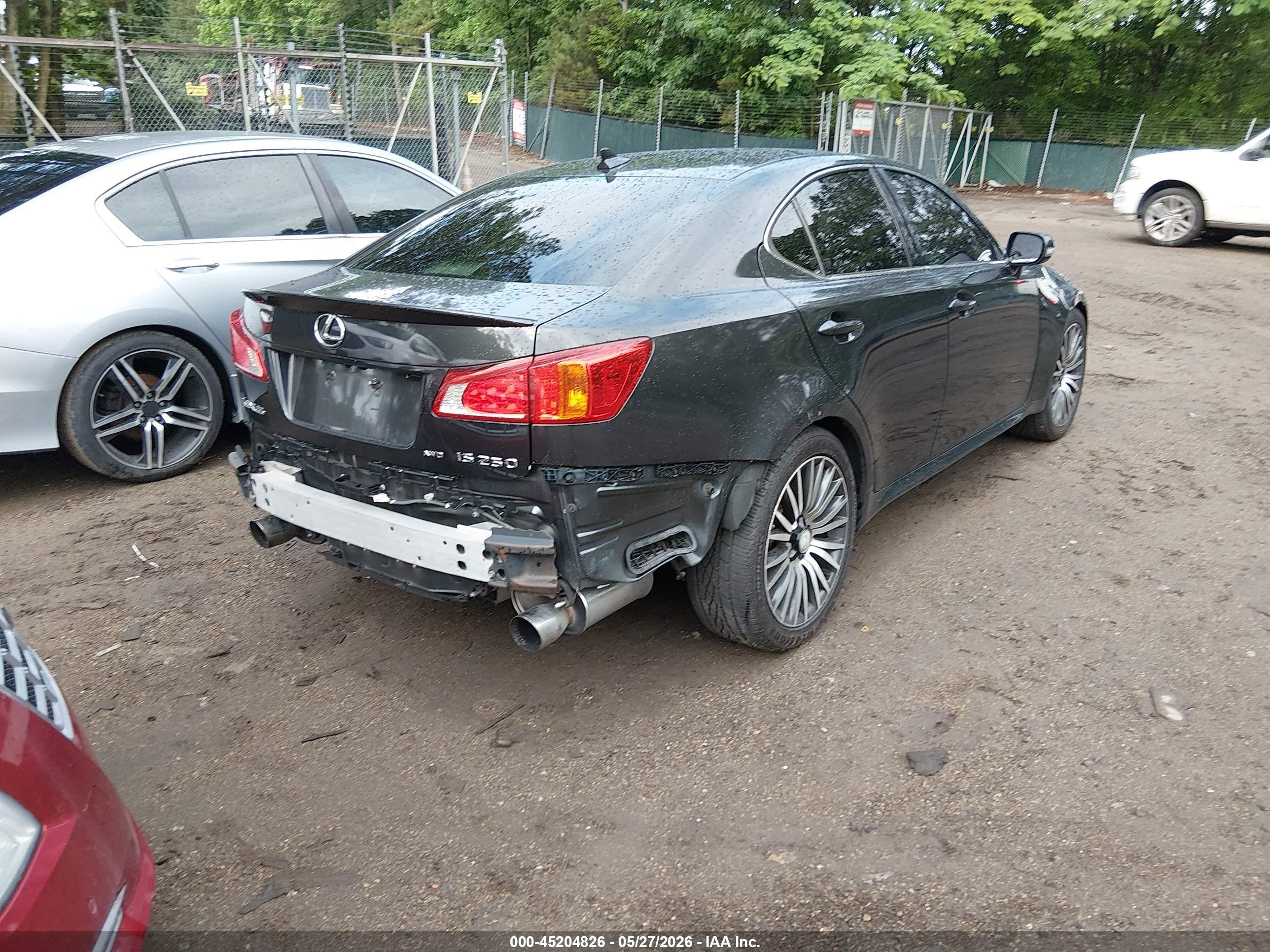 2010 Lexus Is 250   Black vin: JTHCF5C27A5039127