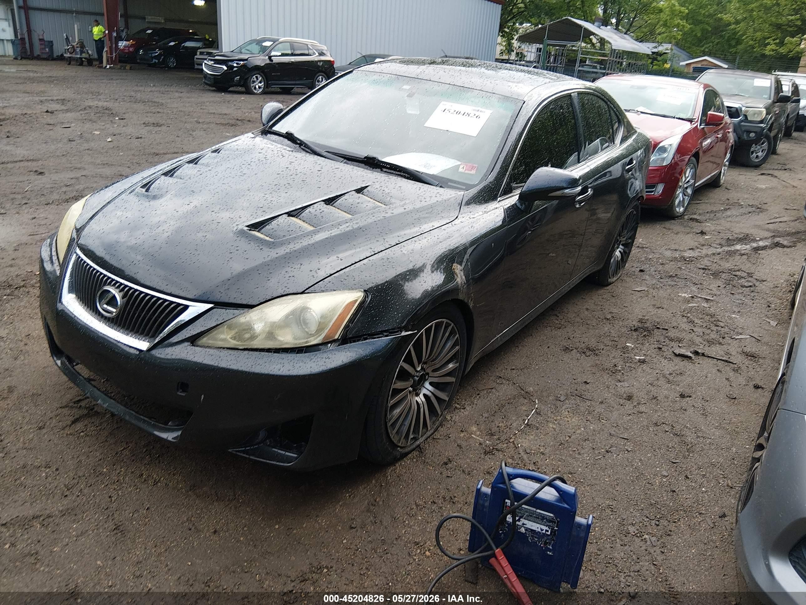 2010 Lexus Is 250   Black vin: JTHCF5C27A5039127