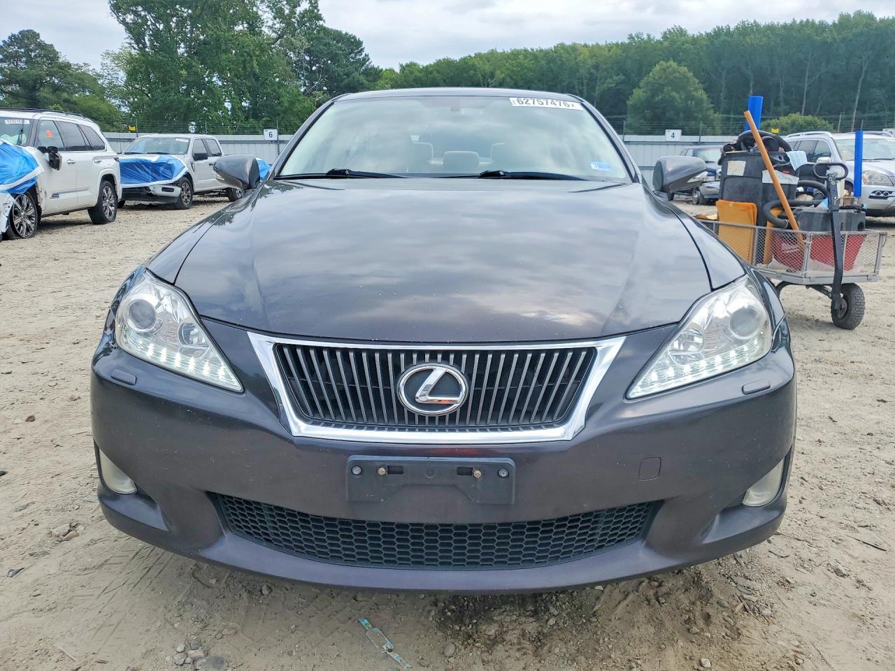 2010 Lexus Is 250 Blue vin: JTHCF5C27A5039953