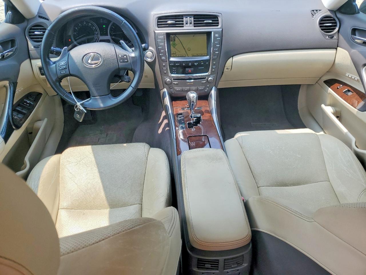 2010 Lexus Is 250 Blue vin: JTHCF5C27A5039953