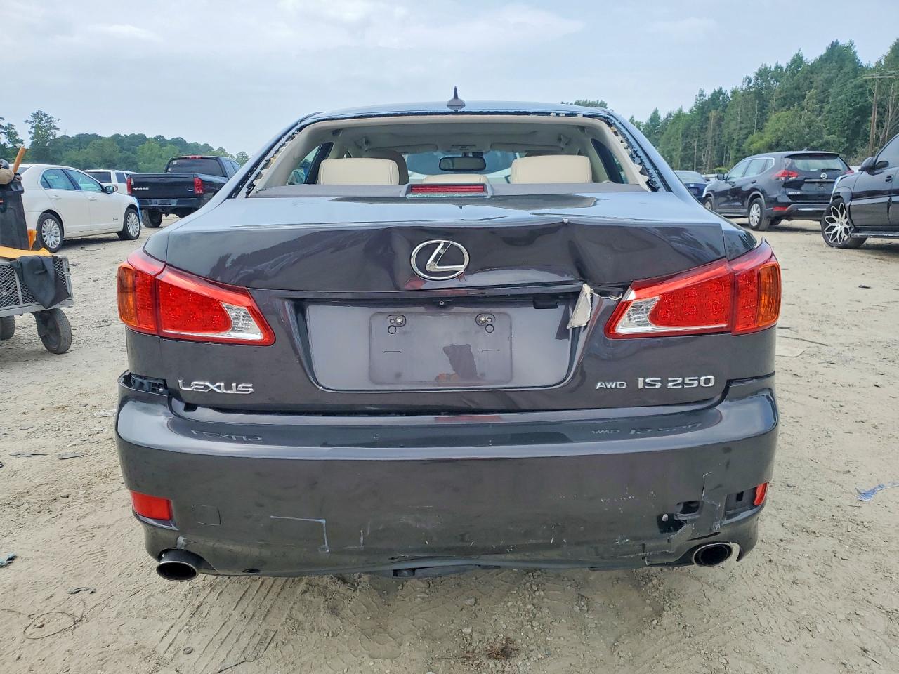 2010 Lexus Is 250 Blue vin: JTHCF5C27A5039953