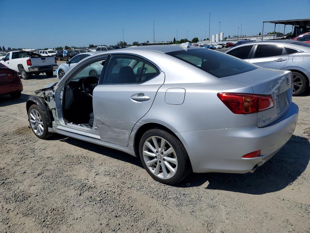 2010 Lexus Is 250 Silver vin: JTHCF5C27A5042710