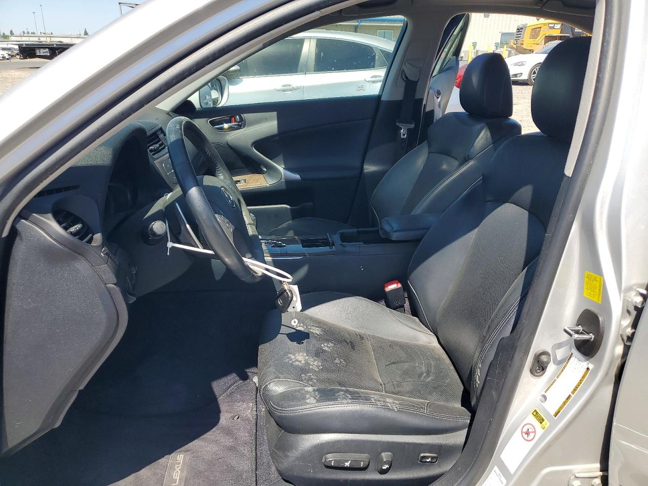 2010 Lexus Is 250 Silver vin: JTHCF5C27A5042710