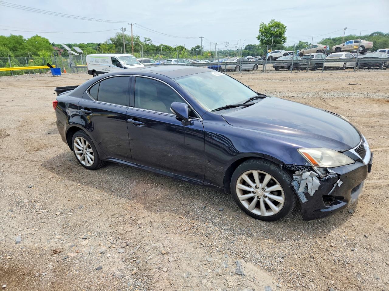 2010 Lexus Is 250 Blue vin: JTHCF5C27A5043226