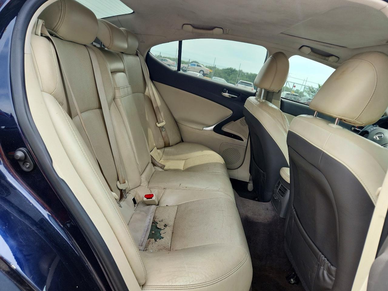 2010 Lexus Is 250 Blue vin: JTHCF5C27A5043226