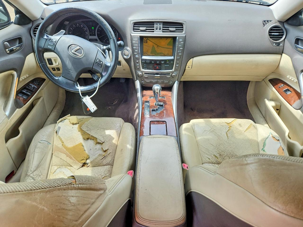 2010 Lexus Is 250 Blue vin: JTHCF5C27A5043226