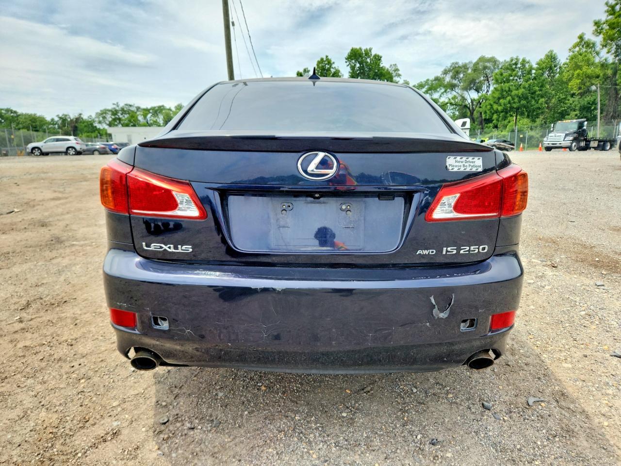 2010 Lexus Is 250 Blue vin: JTHCF5C27A5043226
