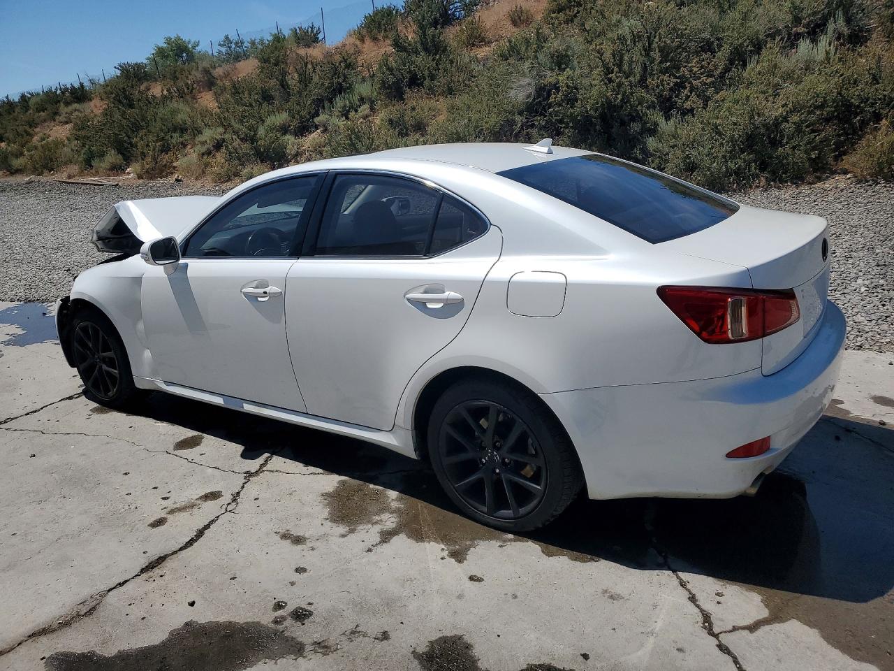 2011 Lexus Is 250 White vin: JTHCF5C27B5046306