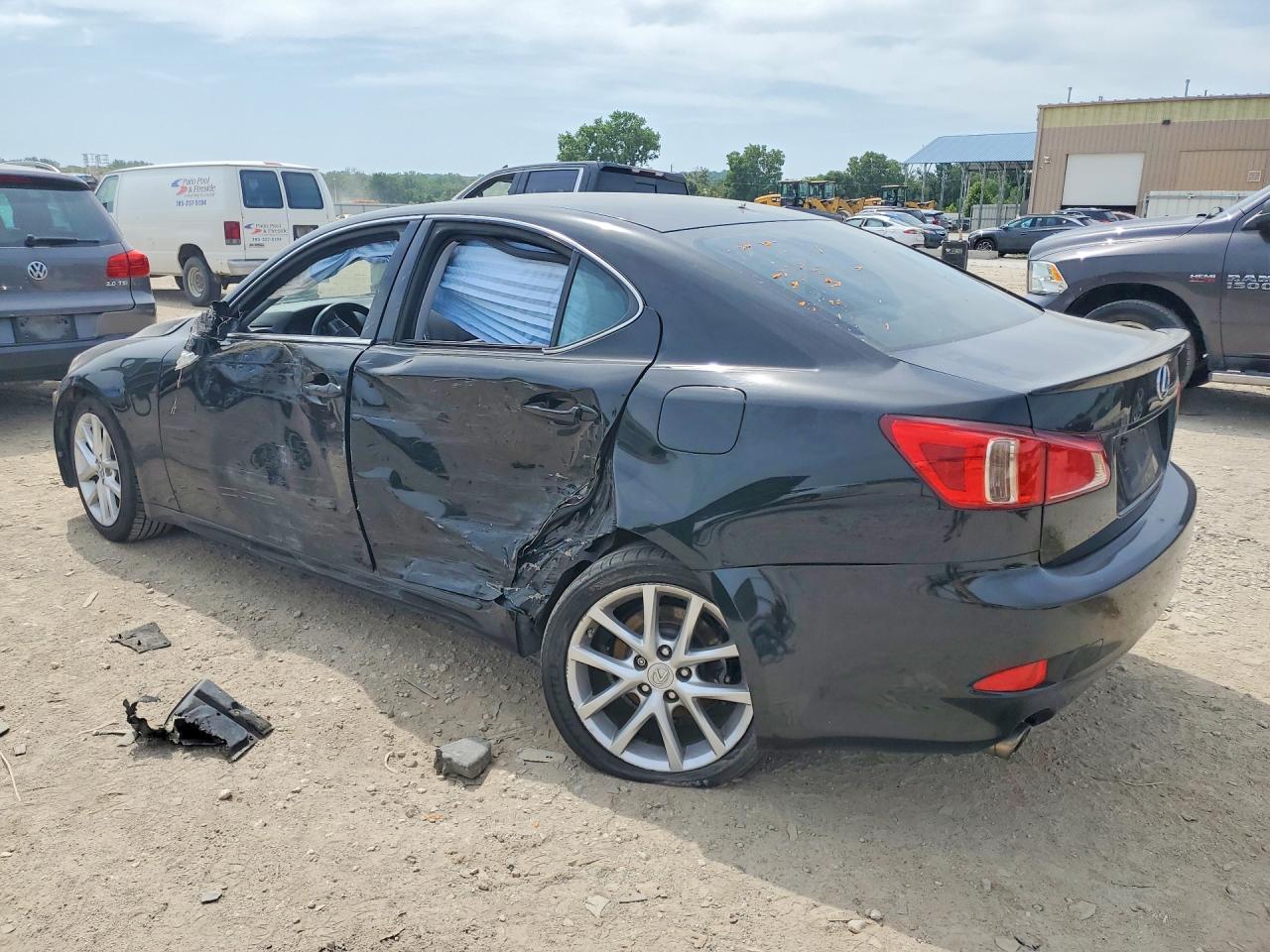 2011 Lexus Is 250 Black vin: JTHCF5C27B5052476