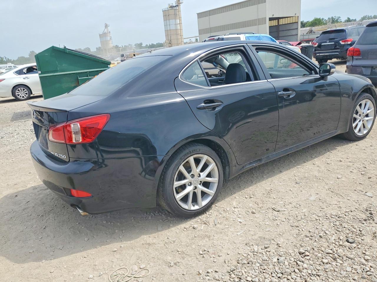 2011 Lexus Is 250 Black vin: JTHCF5C27B5052476