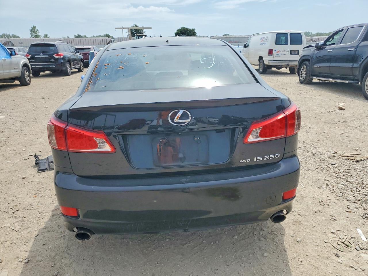 2011 Lexus Is 250 Black vin: JTHCF5C27B5052476