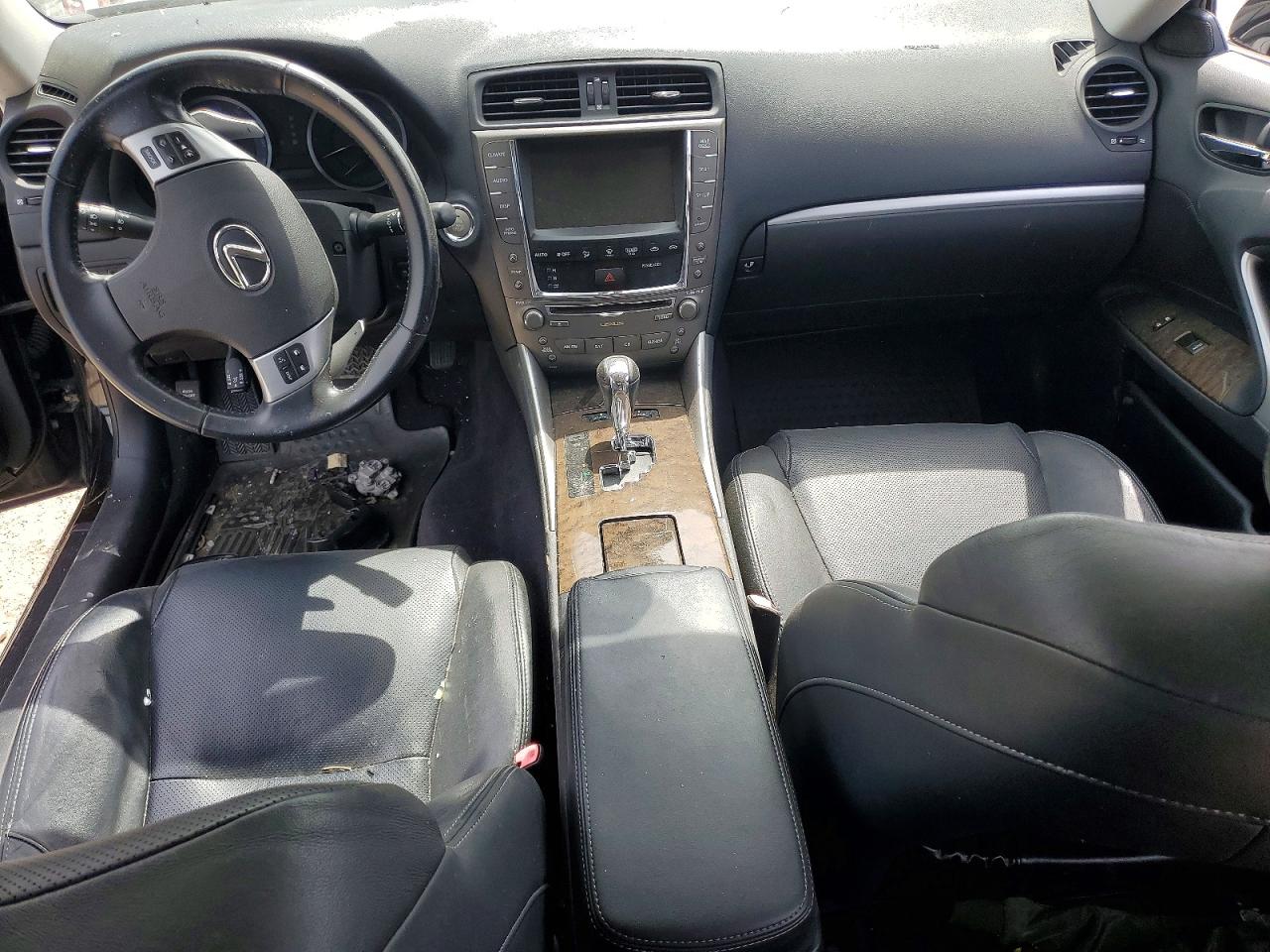 2011 Lexus Is 250 Black vin: JTHCF5C27B5052476