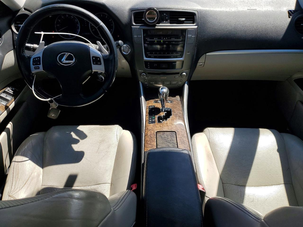 2012 Lexus Is 250 Base Silver vin: JTHCF5C27C5058750