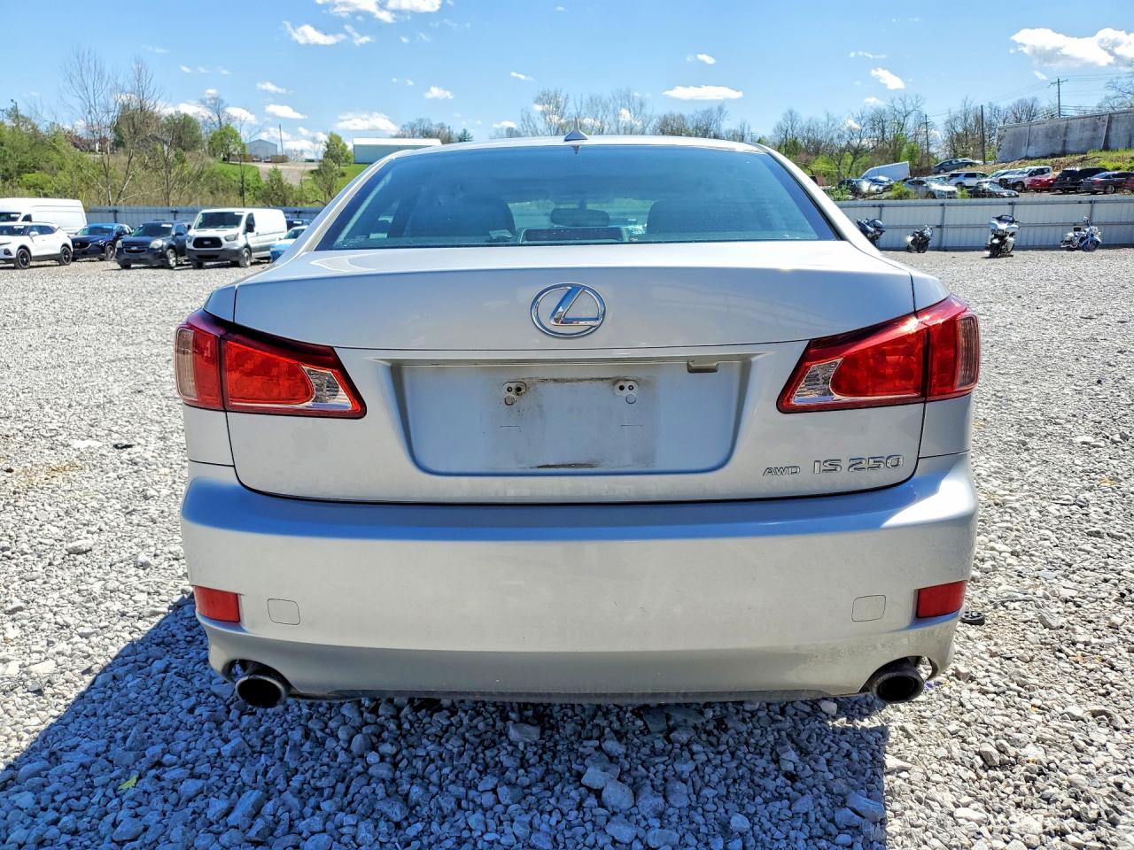 2012 Lexus Is 250 Base Silver vin: JTHCF5C27C5058750