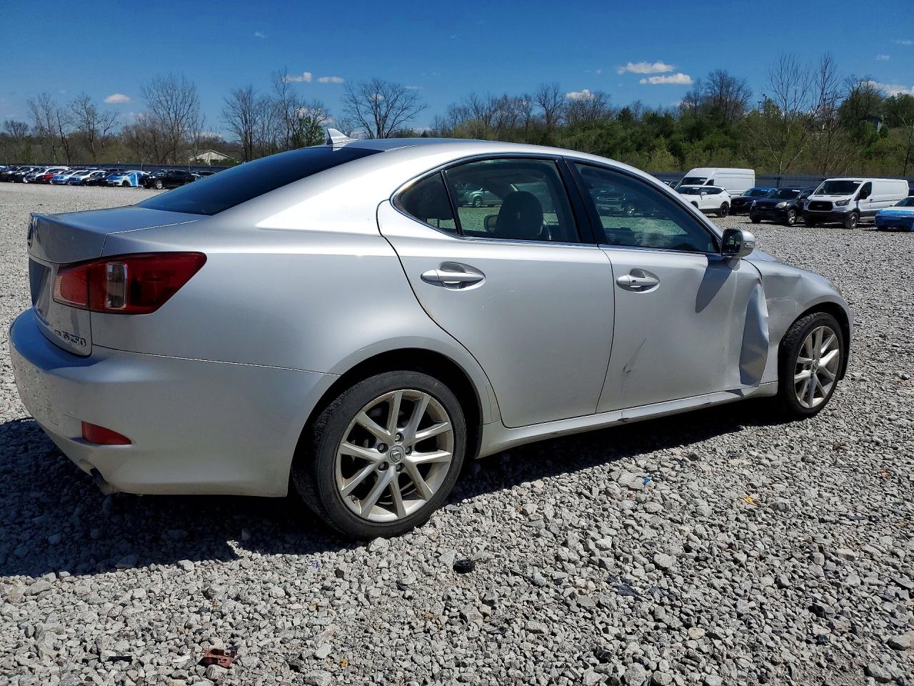 2012 Lexus Is 250 Base Silver vin: JTHCF5C27C5058750