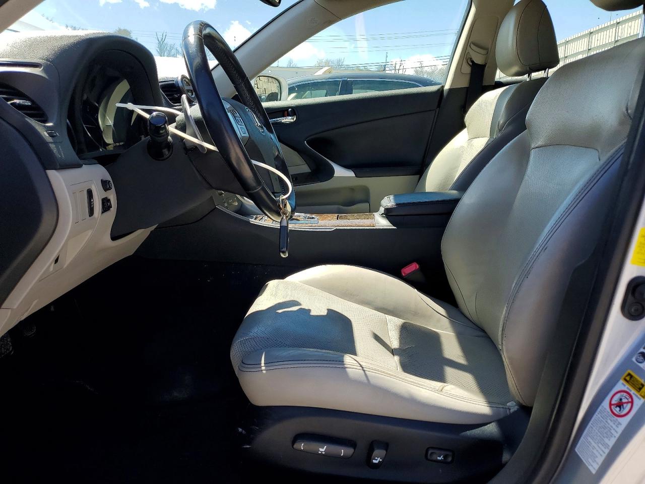 2012 Lexus Is 250 Base Silver vin: JTHCF5C27C5058750