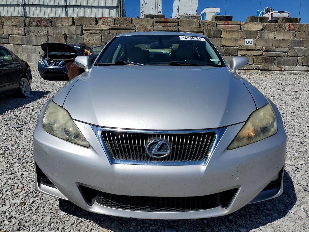 2012 Lexus Is 250 Base Silver vin: JTHCF5C27C5058750