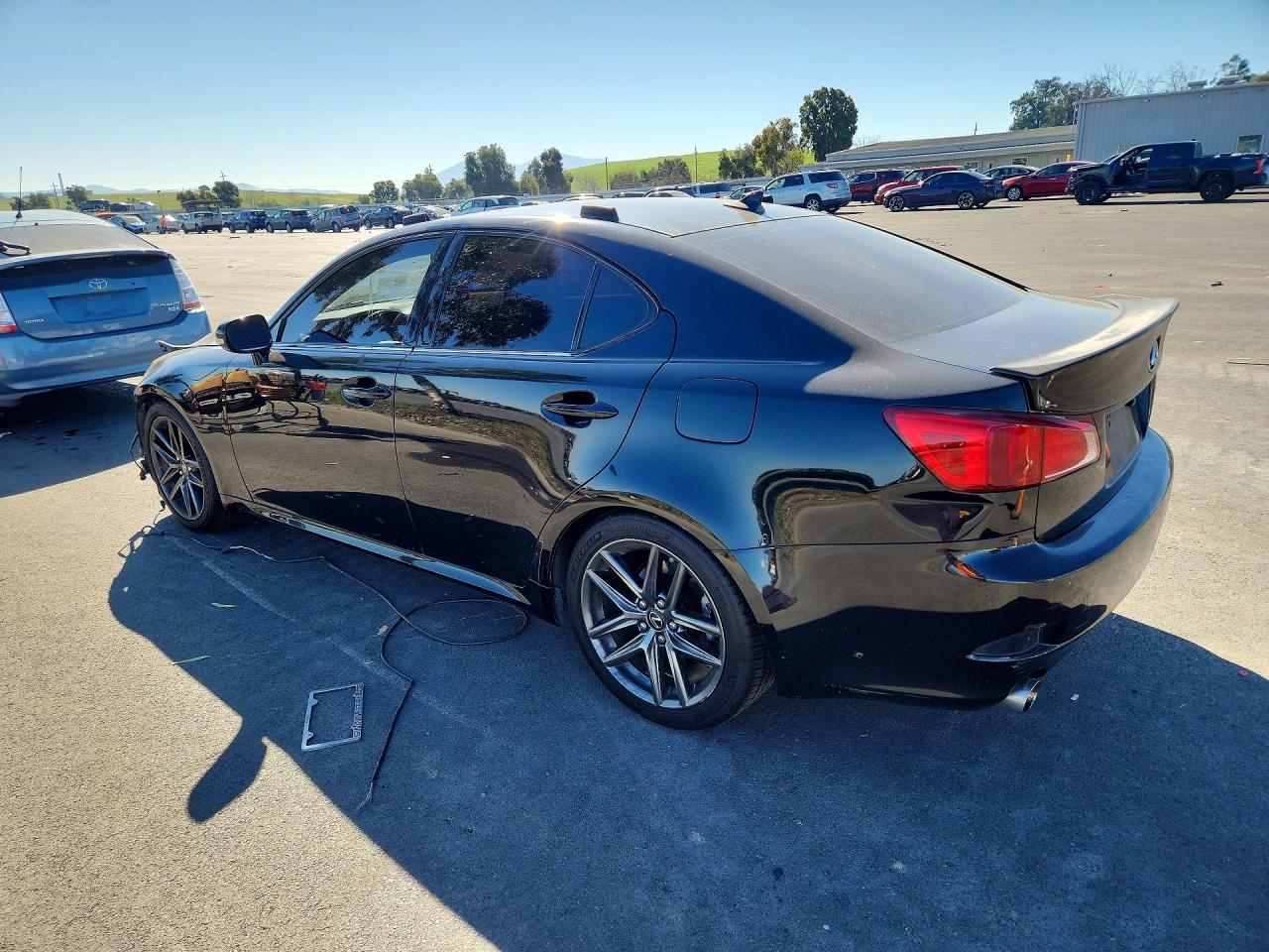 2012 Lexus Is 250 Base Black vin: JTHCF5C27C5059185