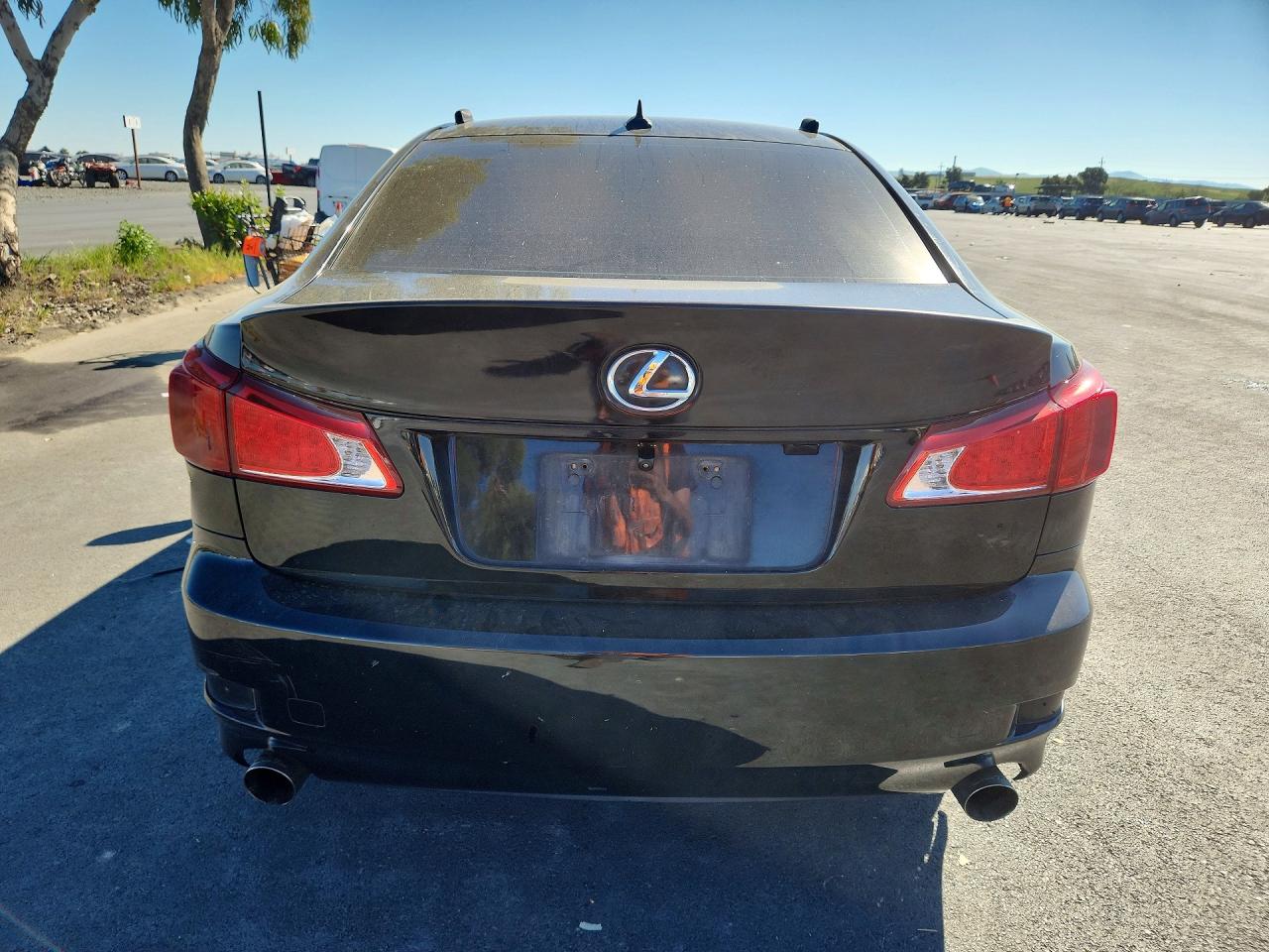 2012 Lexus Is 250 Base Black vin: JTHCF5C27C5059185