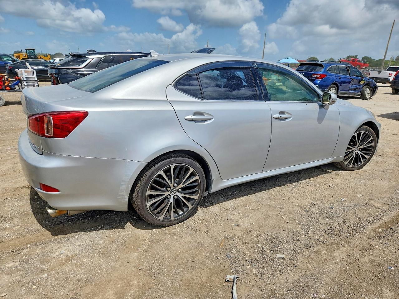 2012 Lexus Is 250 Base Серебряный vin: JTHCF5C27C5059428