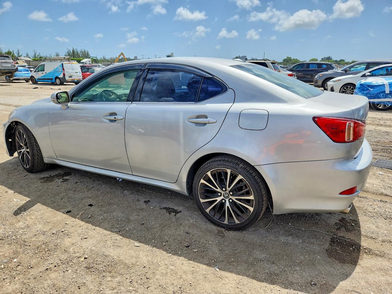 2012 Lexus Is 250 Base Серебряный vin: JTHCF5C27C5059428
