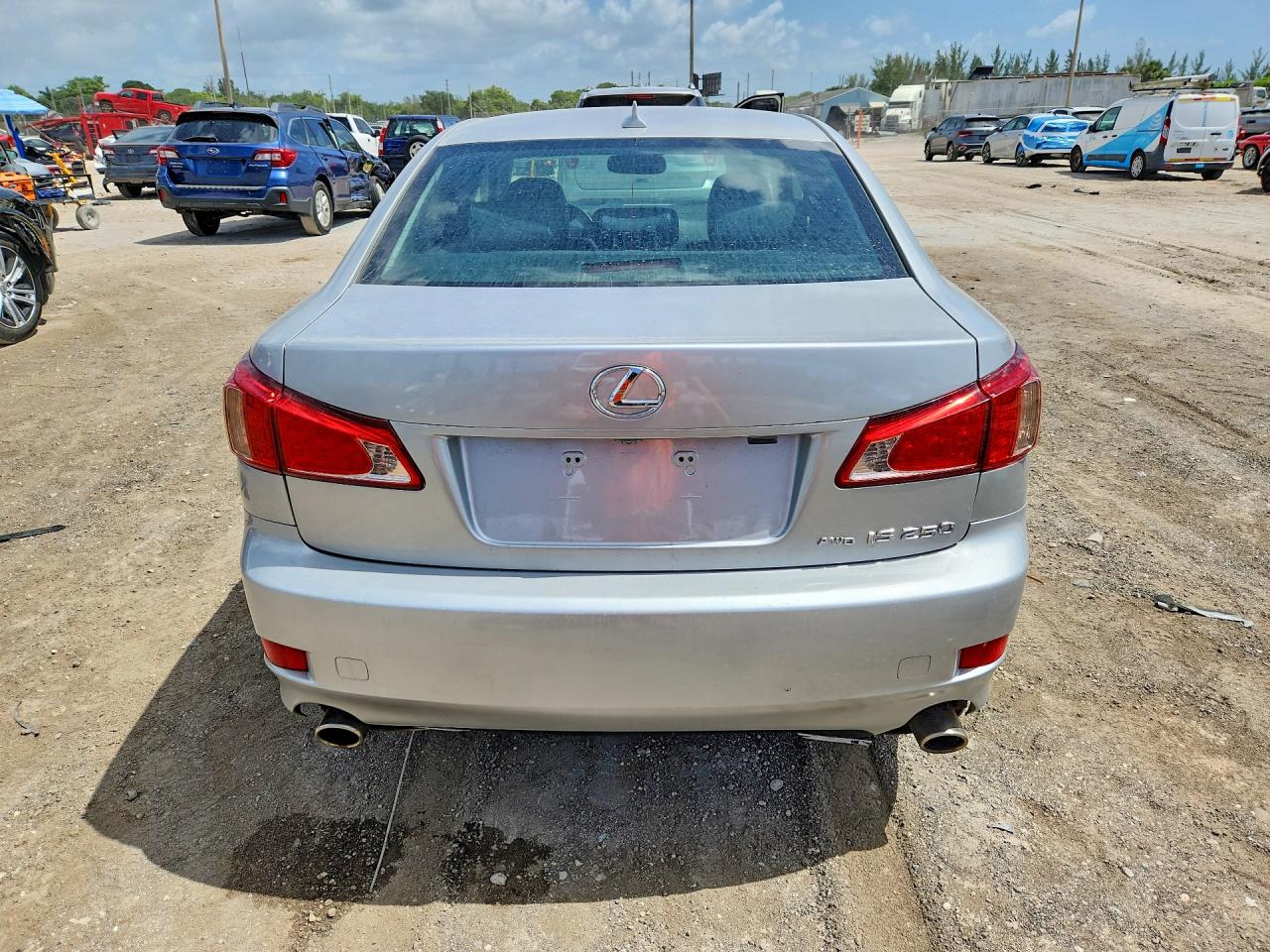 2012 Lexus Is 250 Base Серебряный vin: JTHCF5C27C5059428