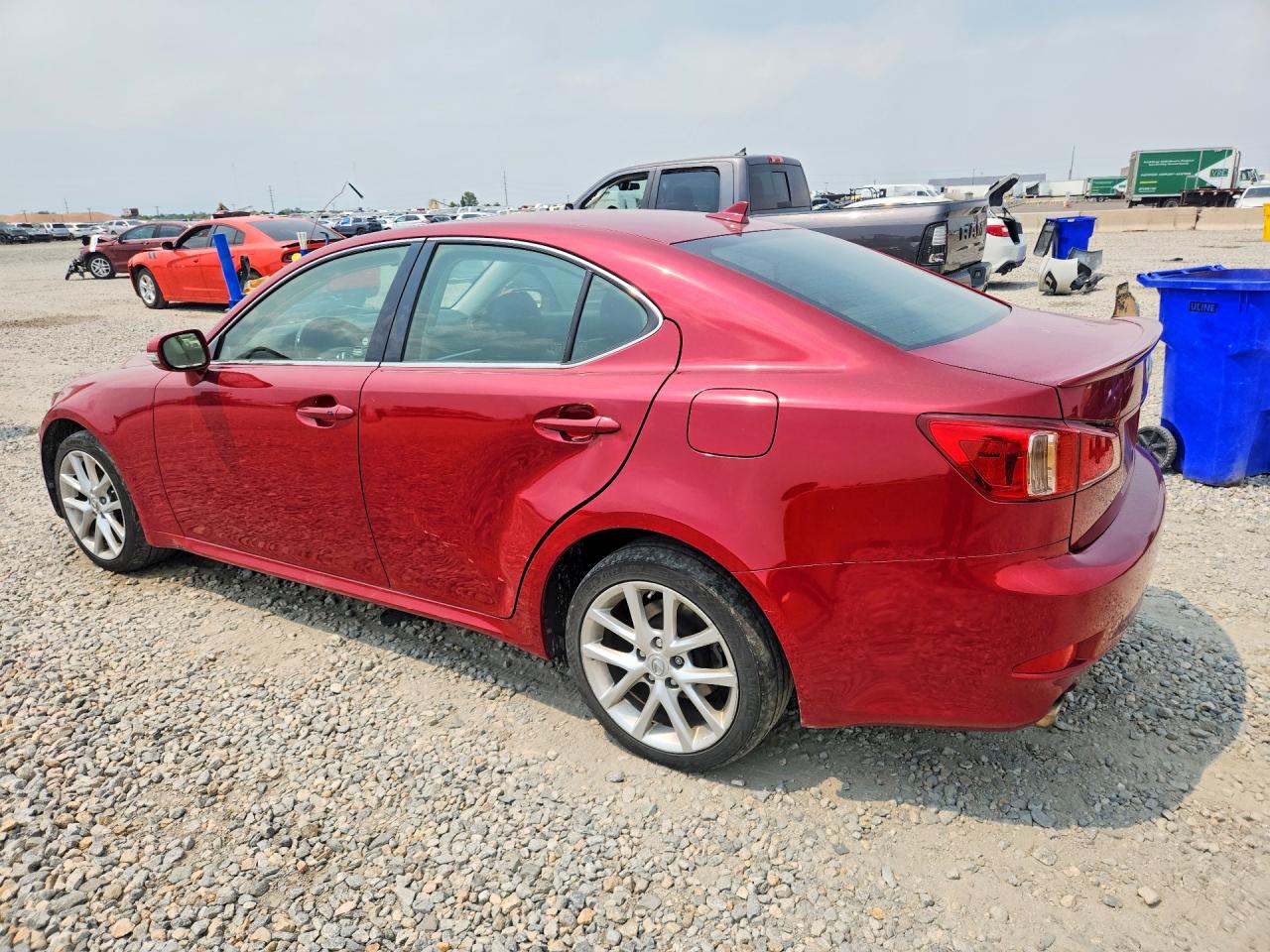 2013 Lexus Is 250 Red vin: JTHCF5C27D5063576