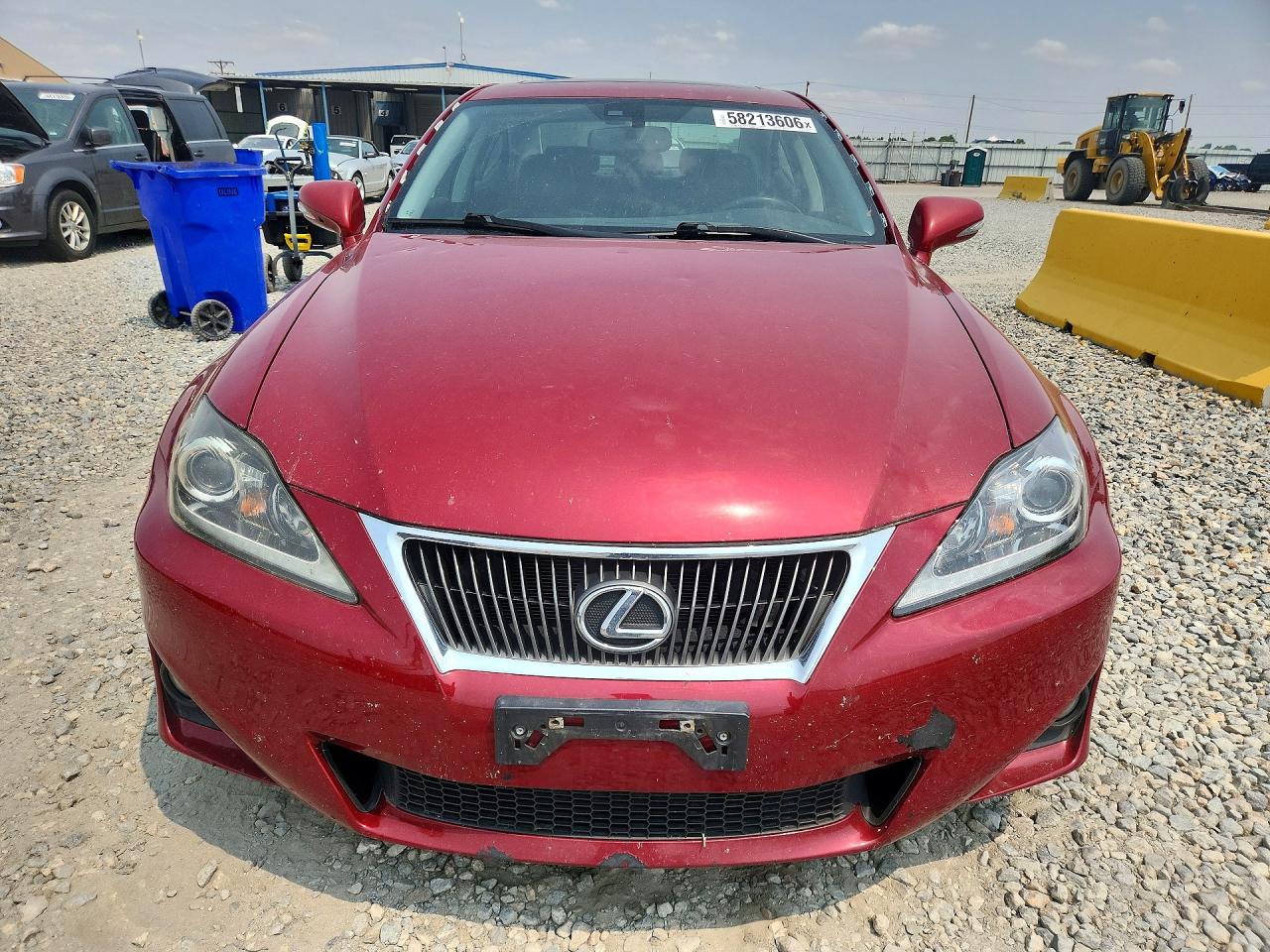 2013 Lexus Is 250 Red vin: JTHCF5C27D5063576