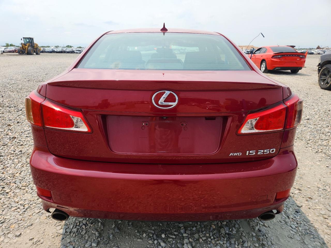 2013 Lexus Is 250 Red vin: JTHCF5C27D5063576