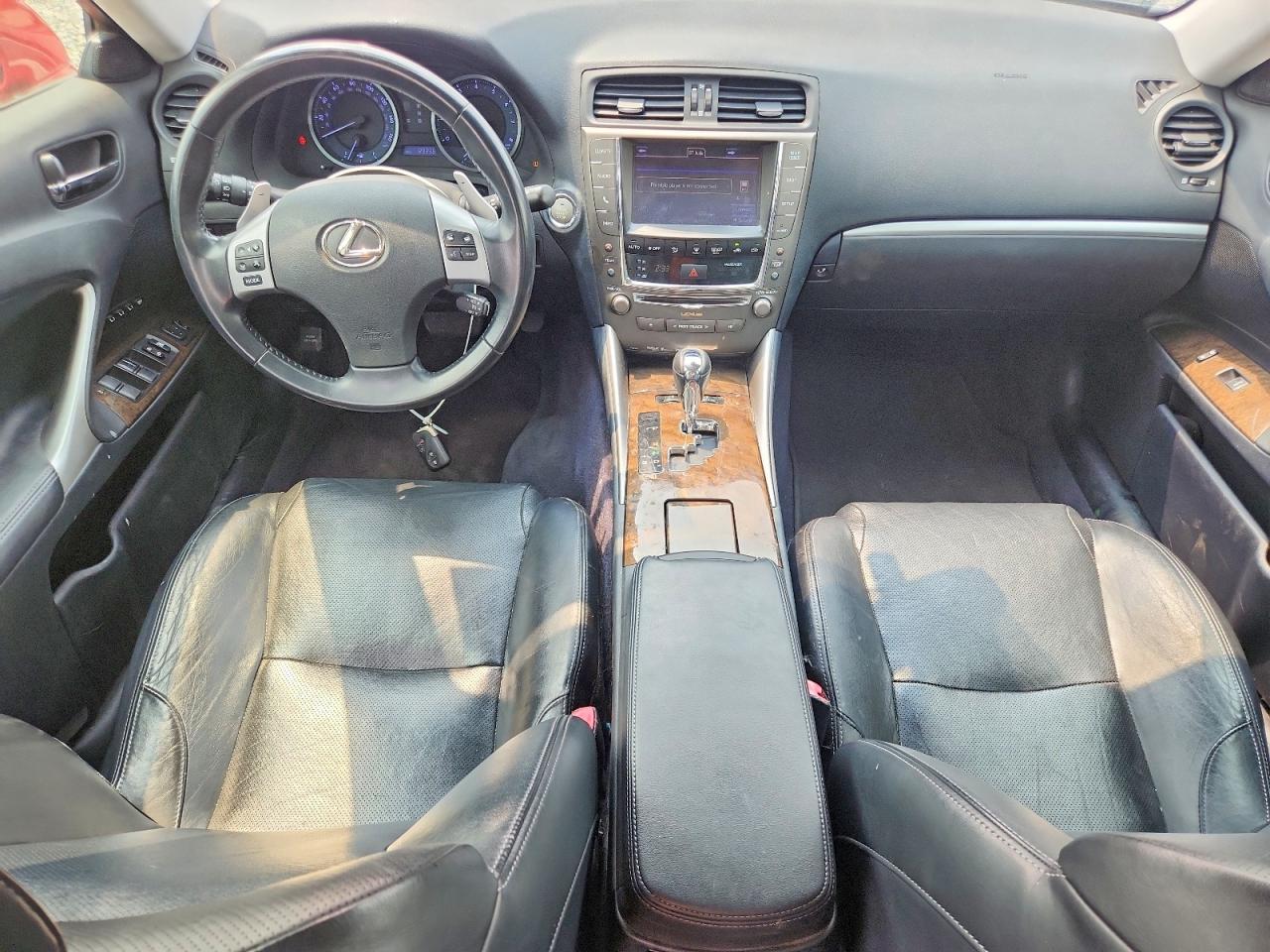 2013 Lexus Is 250 Red vin: JTHCF5C27D5063576