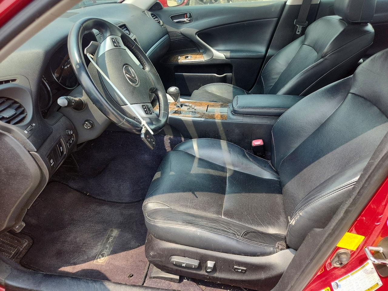 2013 Lexus Is 250 Red vin: JTHCF5C27D5063576