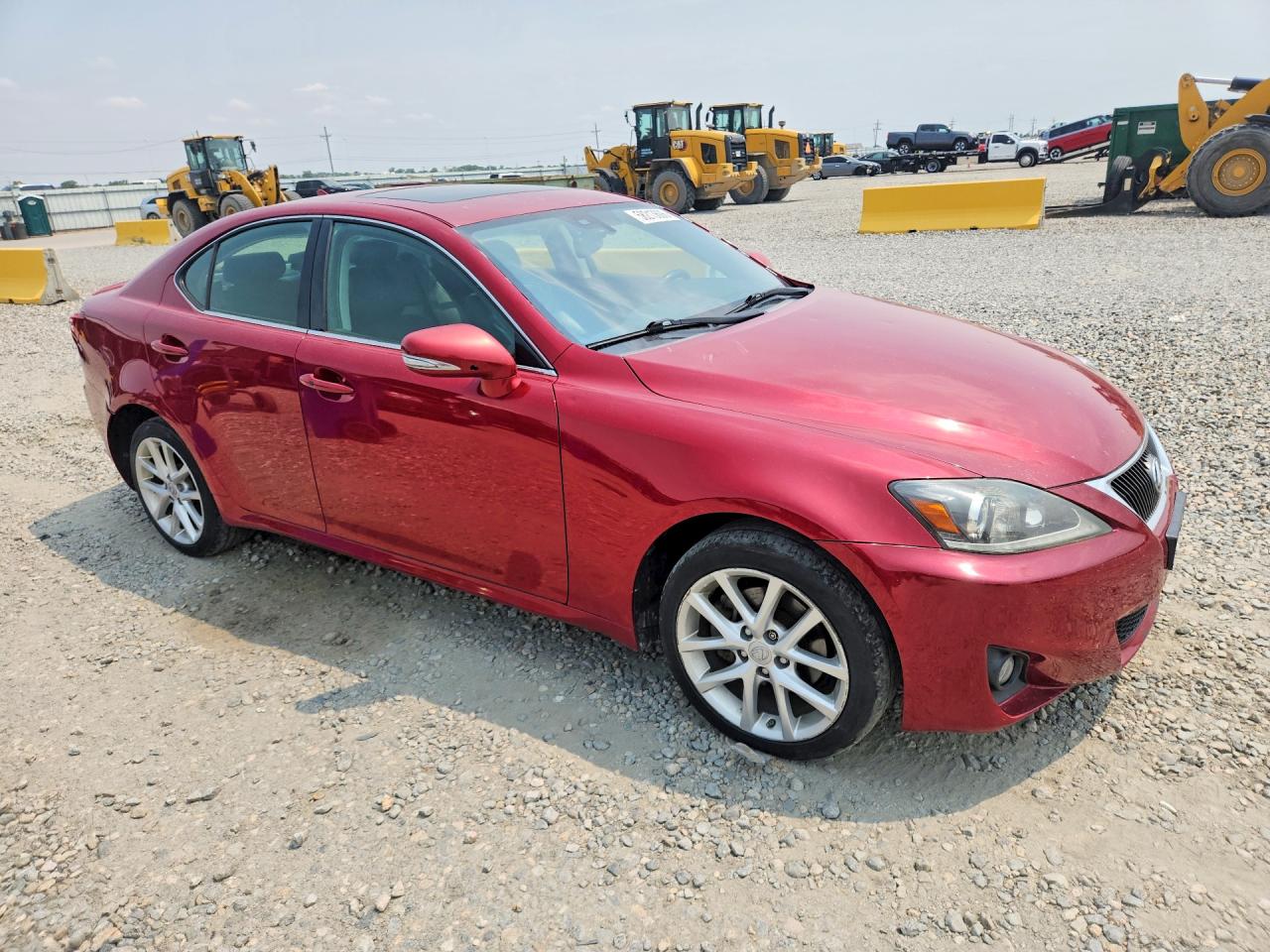 2013 Lexus Is 250 Red vin: JTHCF5C27D5063576
