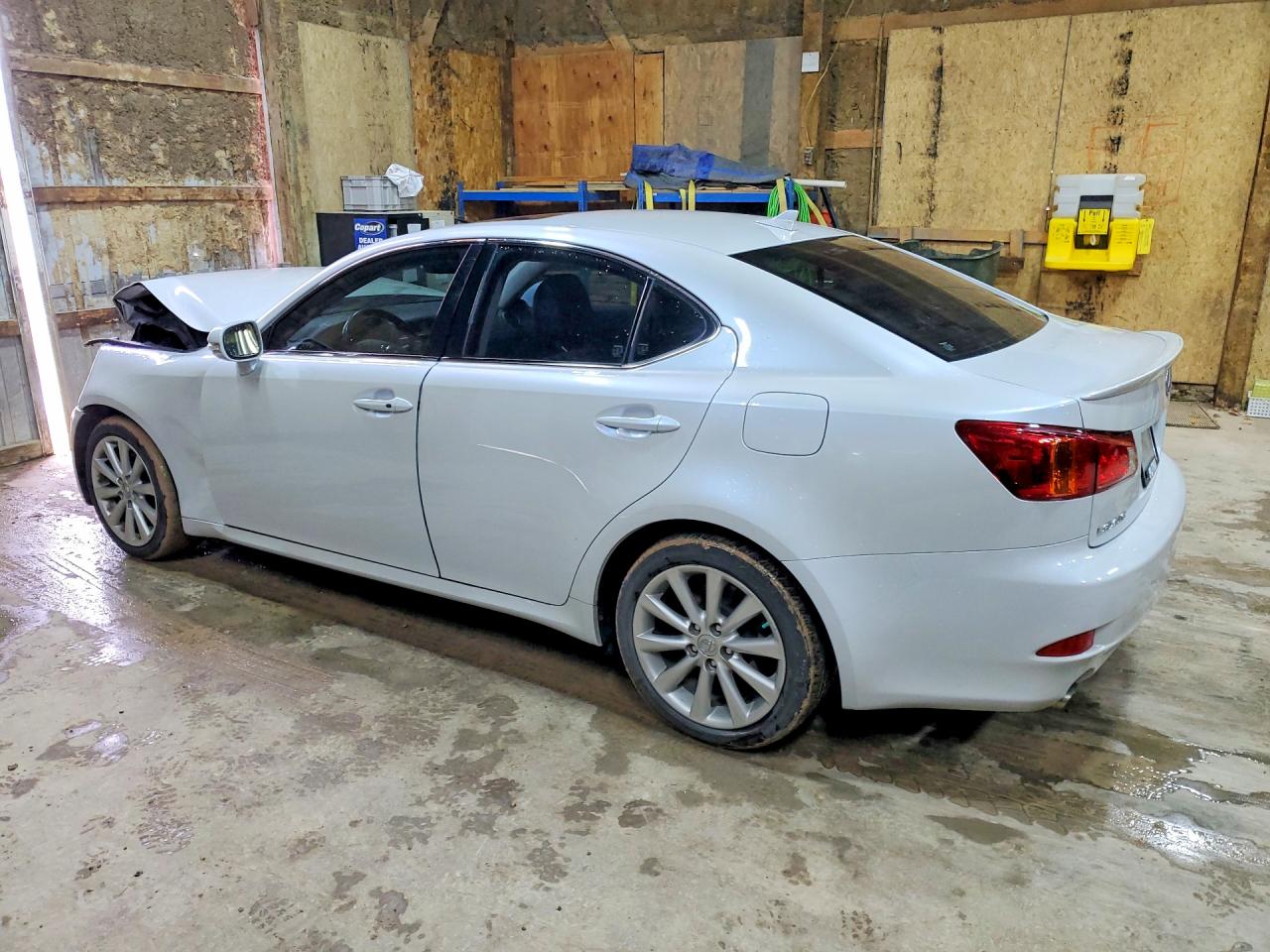 2010 Lexus Is 250 White vin: JTHCF5C28A2032950