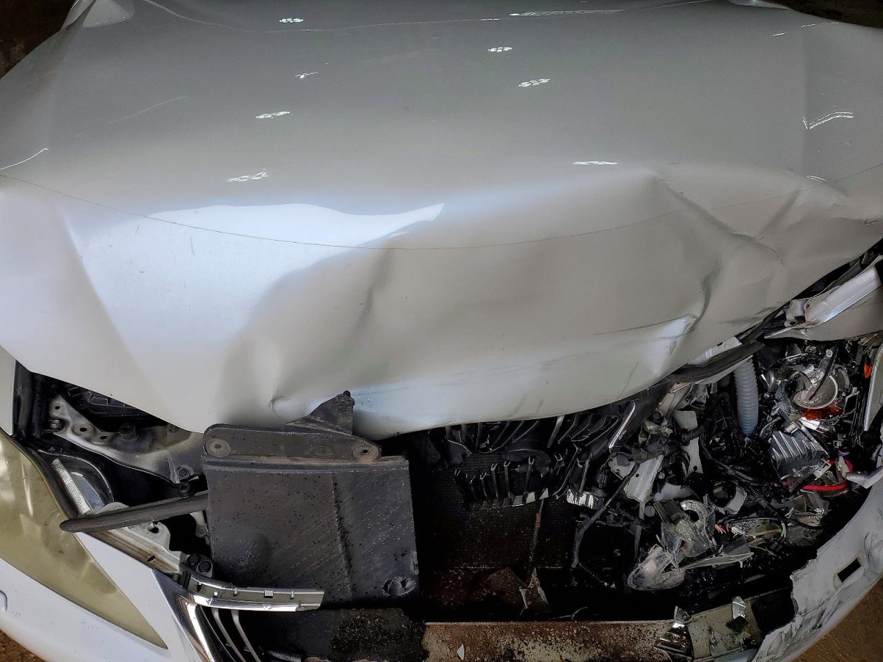 2010 Lexus Is 250 White vin: JTHCF5C28A2032950