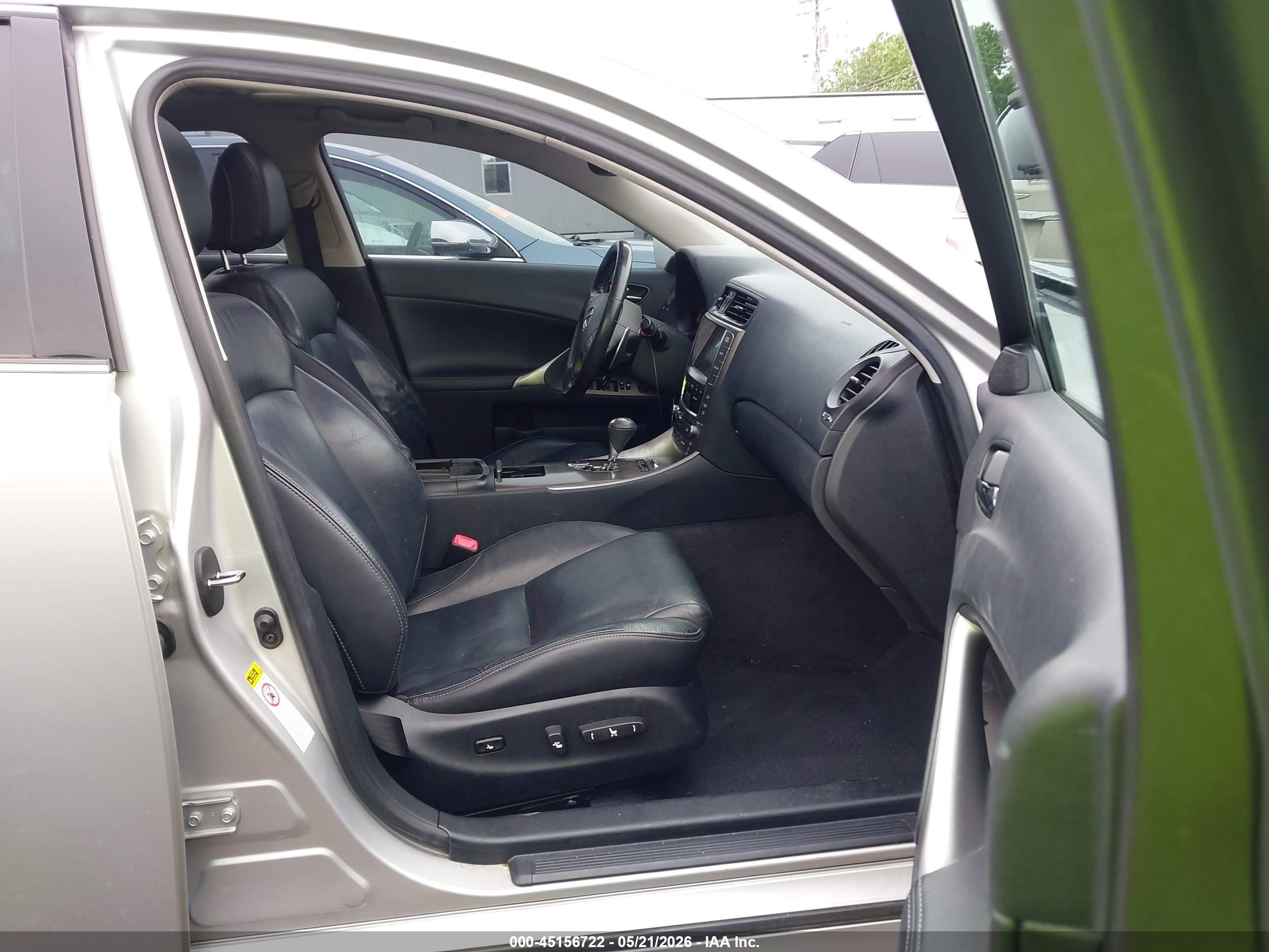 2010 Lexus Is 250   Silver vin: JTHCF5C28A5043946