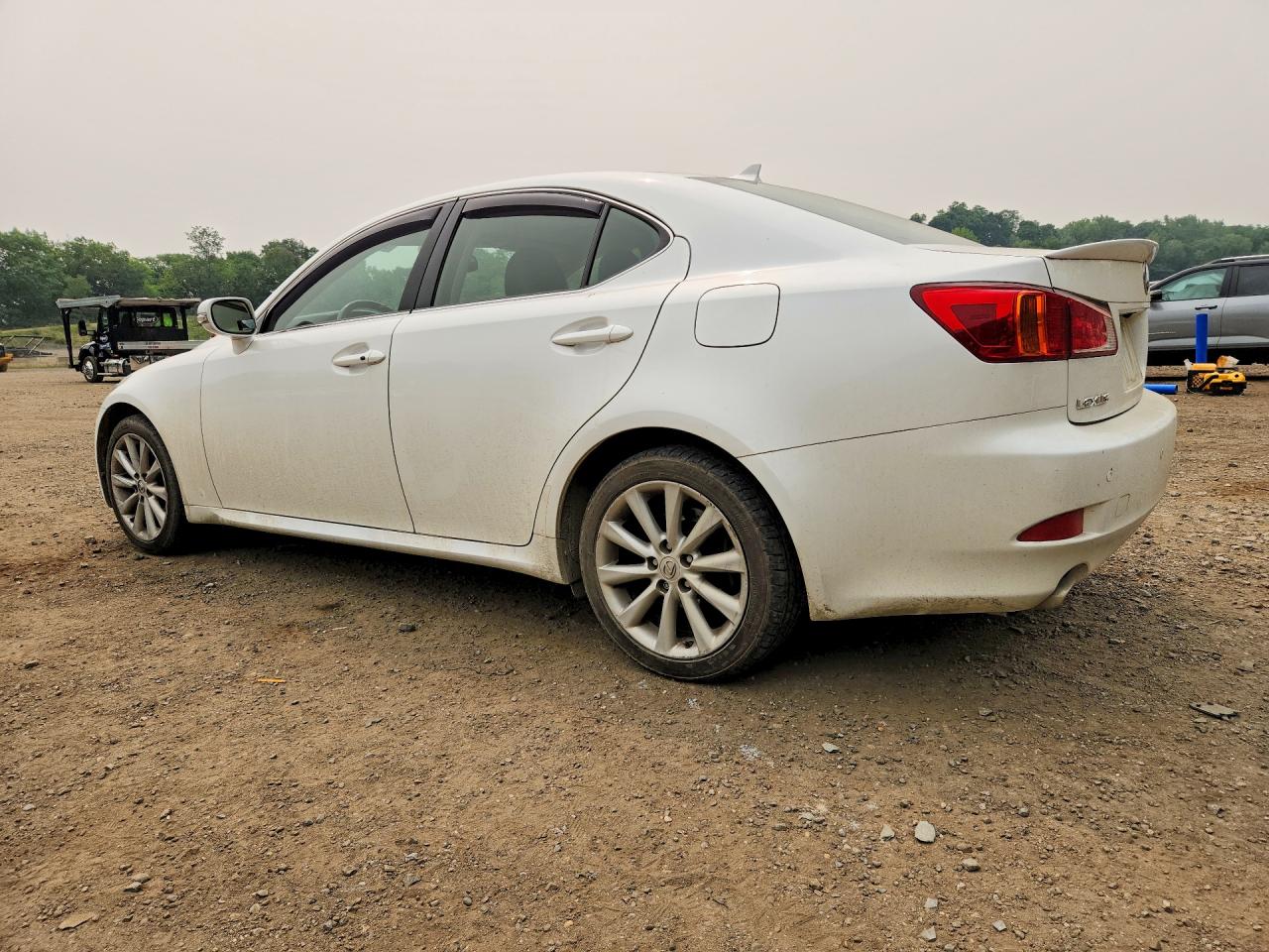 2010 Lexus Is 250 White vin: JTHCF5C28A5044157