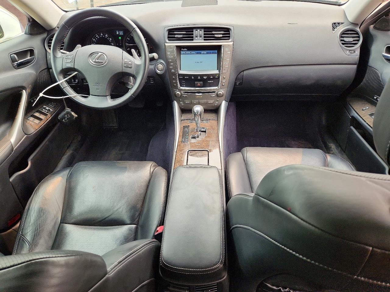 2010 Lexus Is 250 White vin: JTHCF5C28A5044157