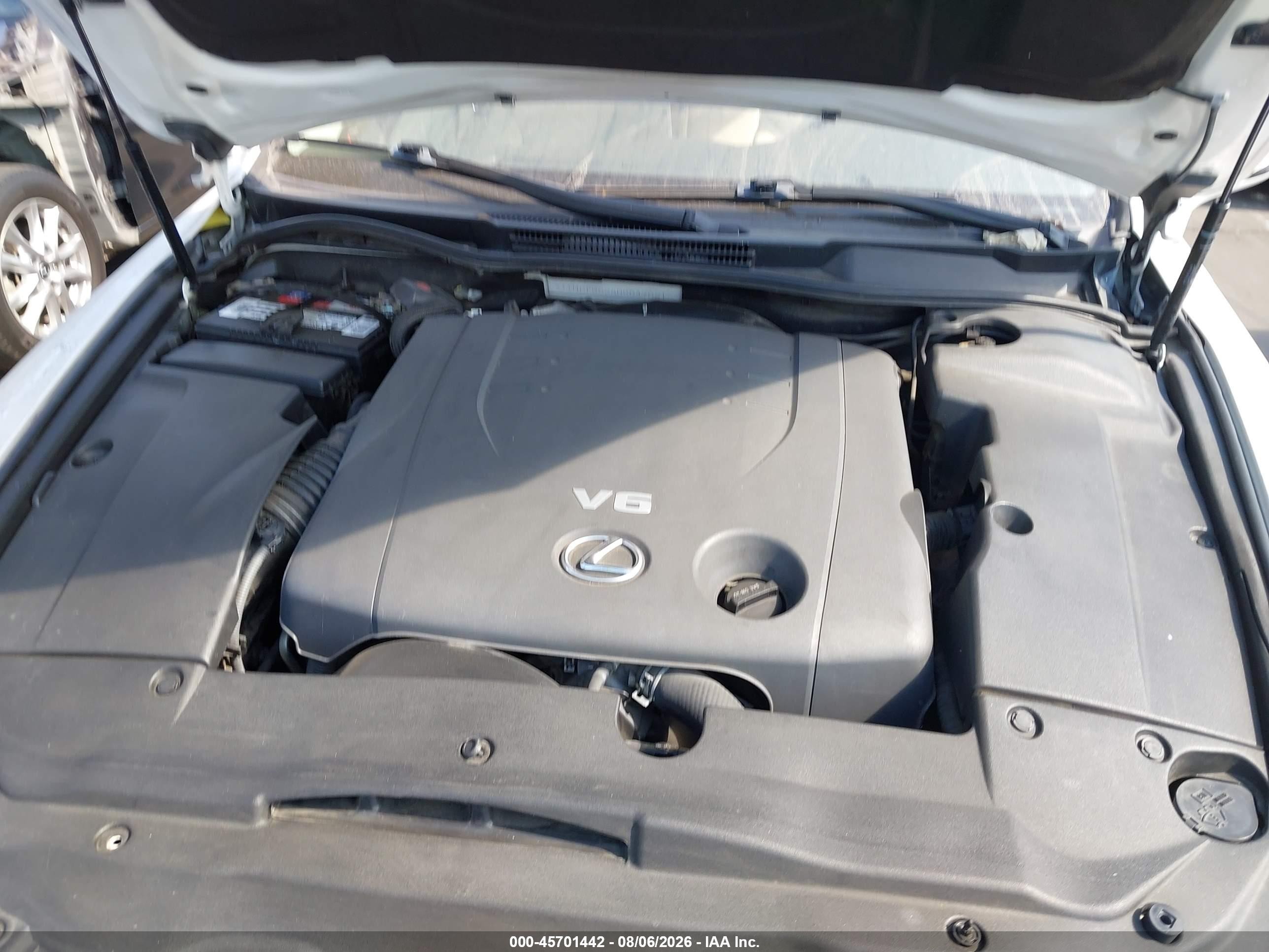 2011 Lexus Is 250 White vin: JTHCF5C28B5047061